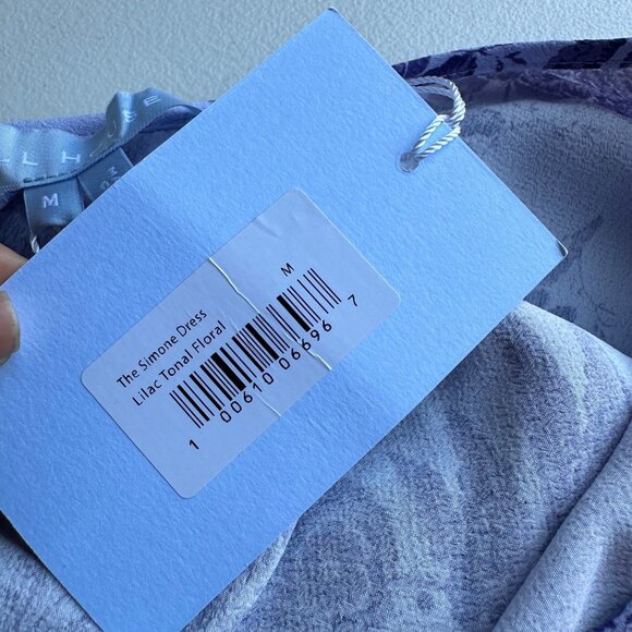 NWT Hill House Maxi Dress Womens Medium Floral Purple Boho Cottage The Simone - Picture 15 of 15